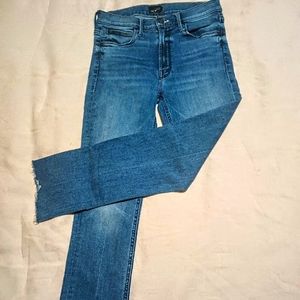 Mother Denim mid-rise dazzler ankle. "We the animals" Size27